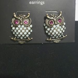 OWL EARRING